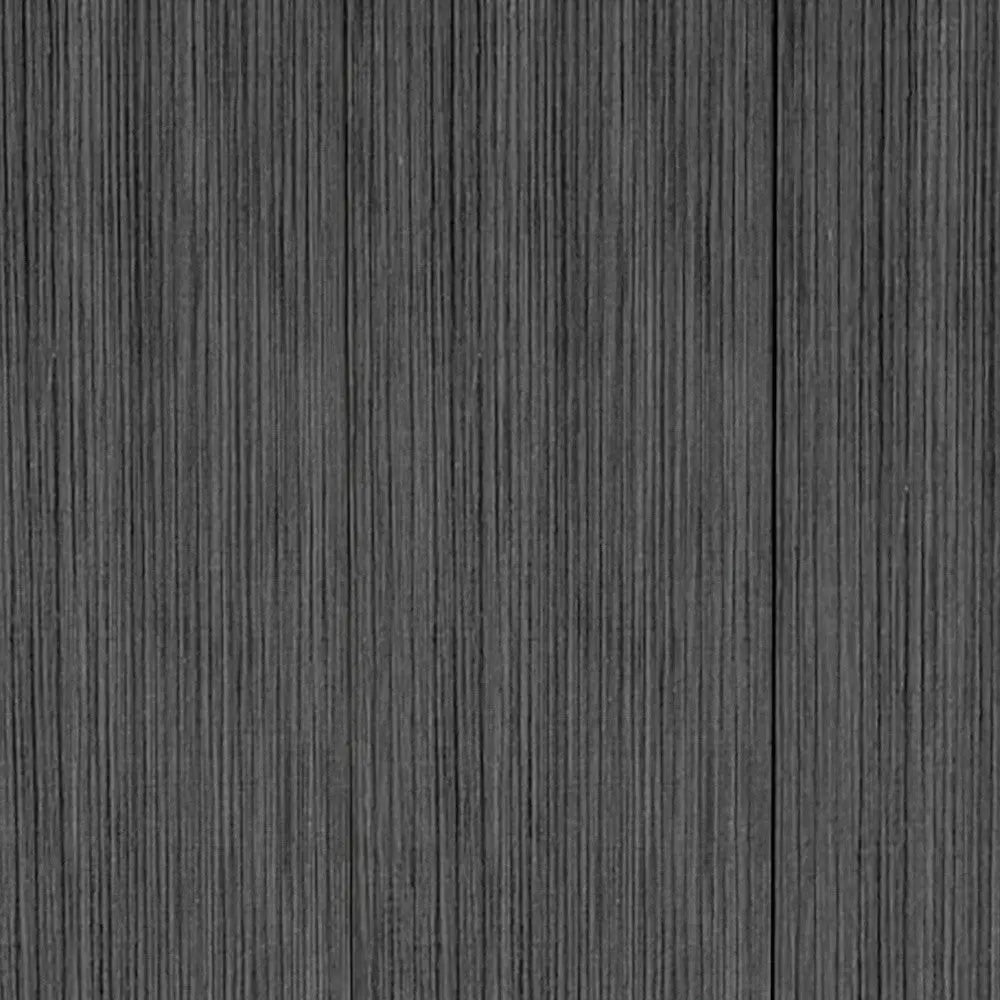 71" Dark Gray Wood Three Door Two Drawer Combo Dresser Homeroots Bed & Bath