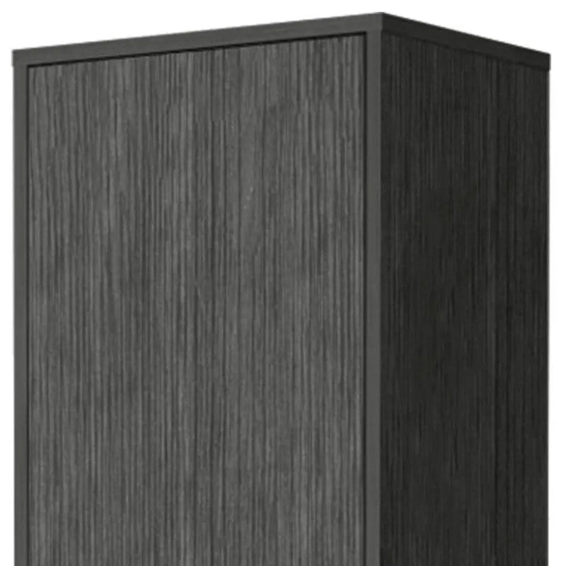 71" Gray Wood Accent Cabinet With Single Door Homeroots Kitchen & Dining