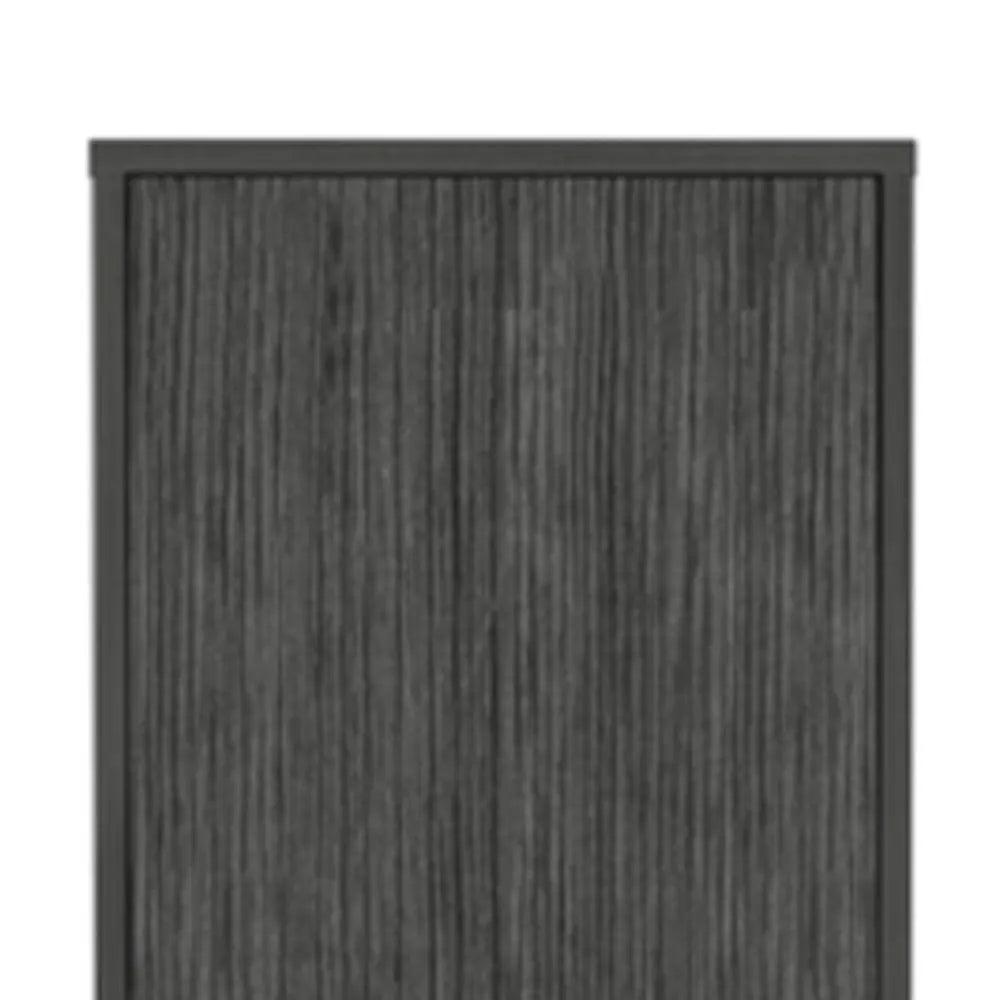 71" Gray Wood Pantry Or Storage Closet - GreatEagleInc