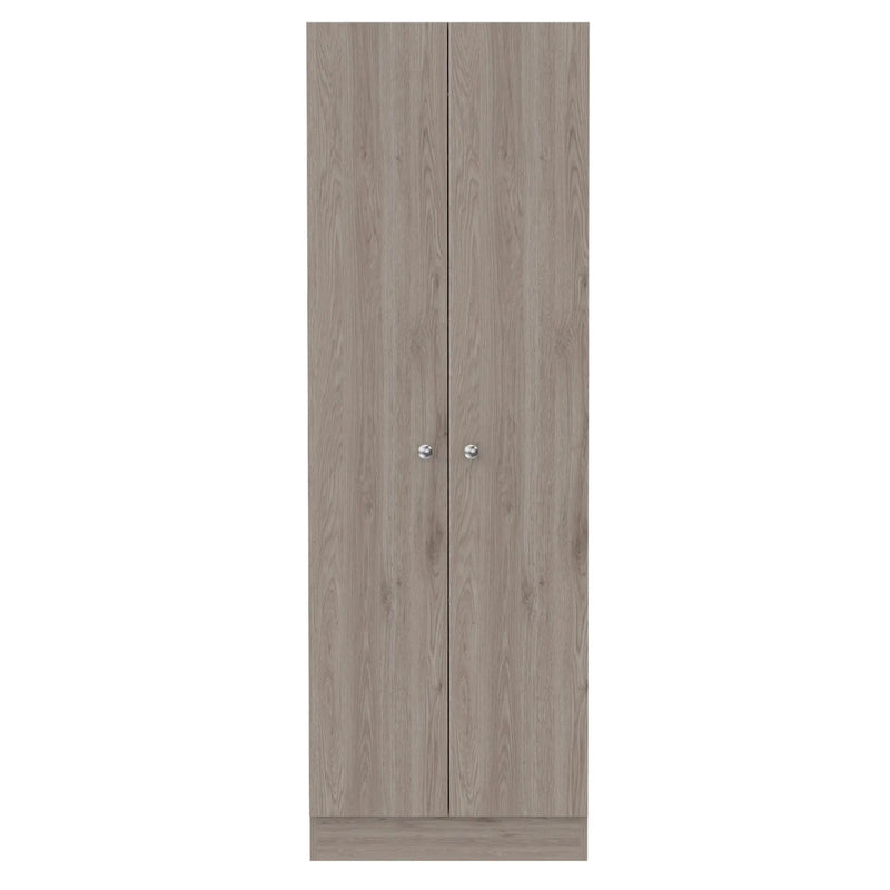 71" Light Gray Wood Pantry Or Storage Closet - GreatEagleInc