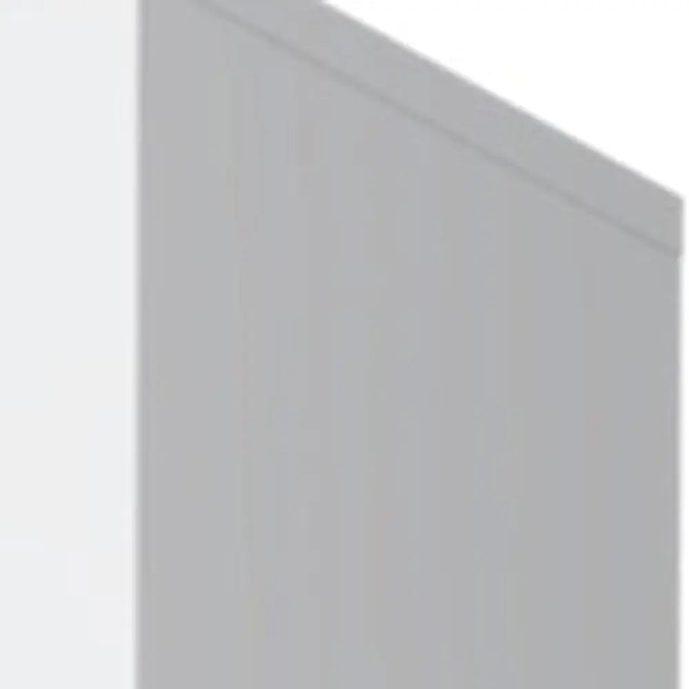 71" White Wood Three Door Two Drawer Combo Dresser Homeroots Bed & Bath