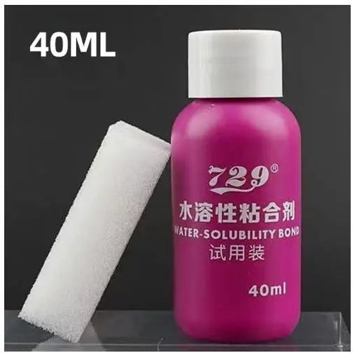 729 Friendship Original Water-solubility Bond for Table Tennis Rubber Glue VOC Free Professional Inorganic Ping Pong Glue Bond 40ML