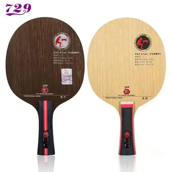 729-Friendship-Z1-Z2-table-tennis-racket-set-Table-Tennis-Blade-Offensive-5-Wood-2-Soft-Carbon-Ping-Pong-Blade-with-rubber-FreeDropship-335272697