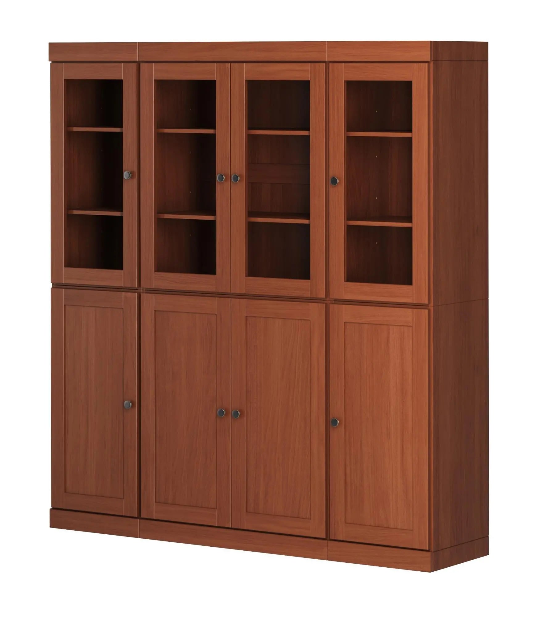 72" Coffee Solid Wood 8 Pantry Or Storage Closet Homeroots Kitchen & Dining