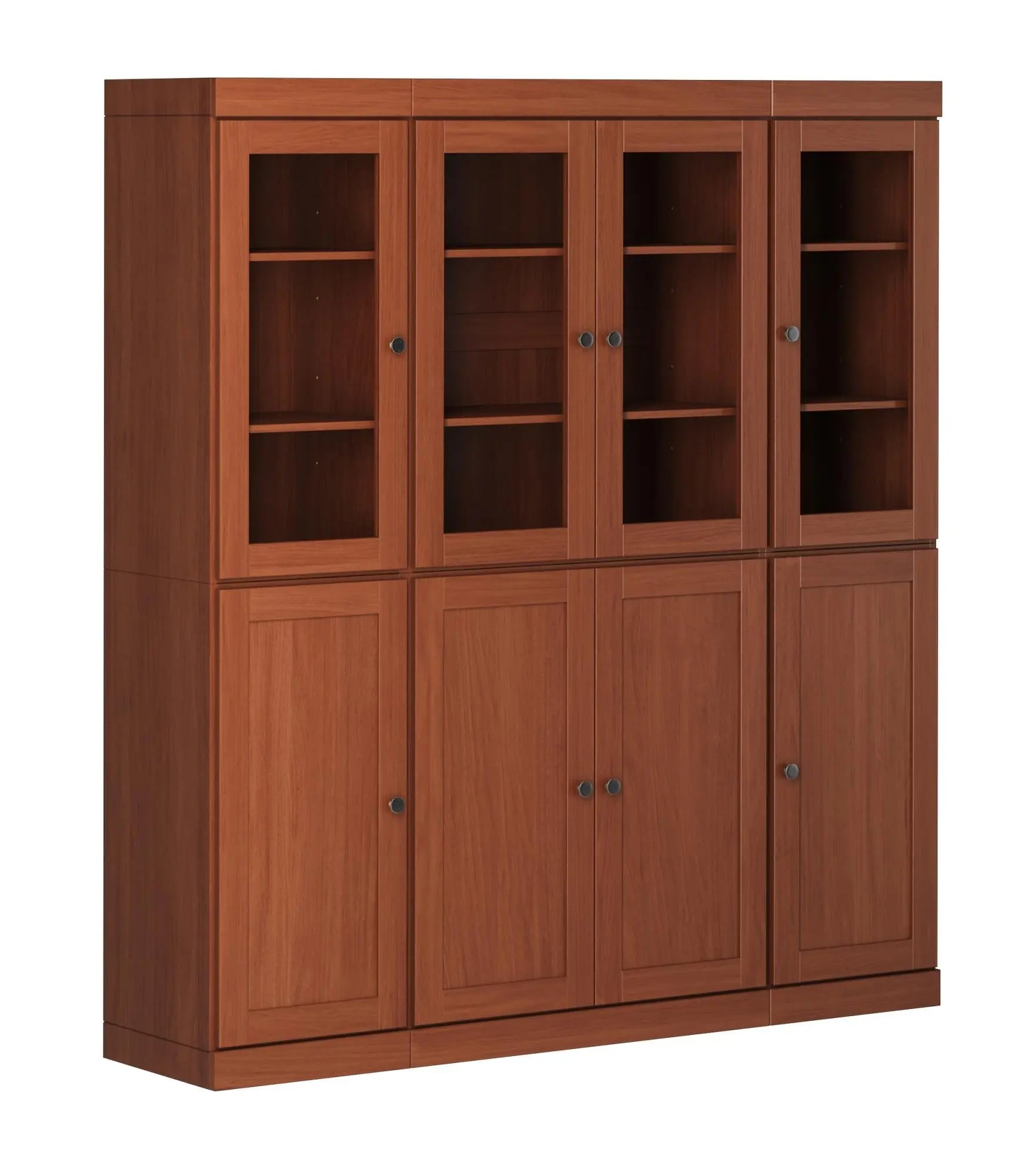 72" Coffee Solid Wood 8 Pantry Or Storage Closet Homeroots Kitchen & Dining