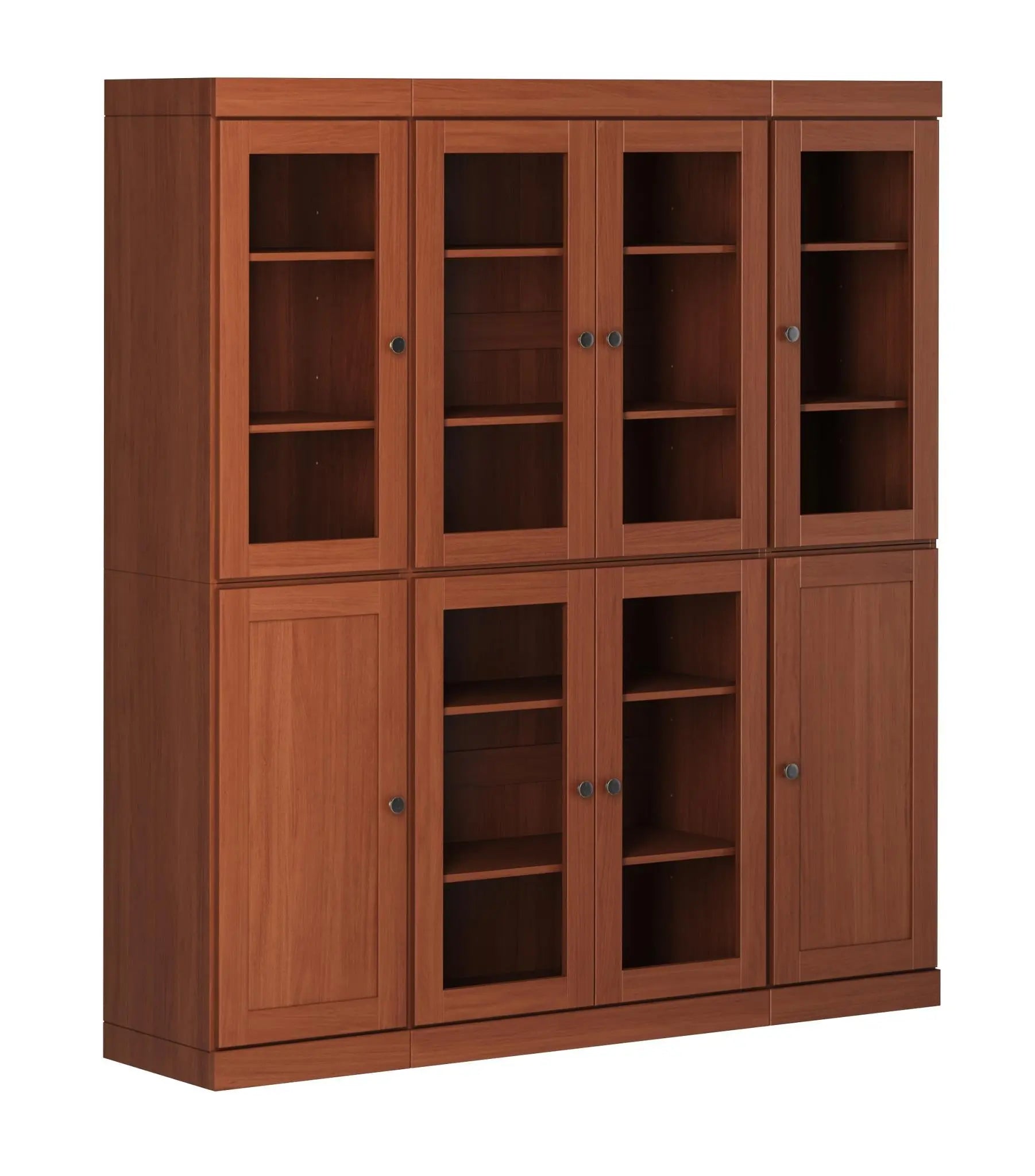 72" Coffee Solid Wood 8 Pantry Or Storage Closet Homeroots Kitchen & Dining