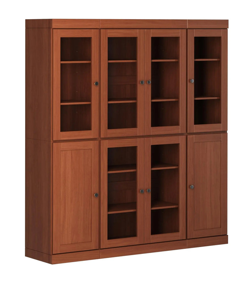 72" Coffee Solid Wood 8 Pantry Or Storage Closet Homeroots Kitchen & Dining