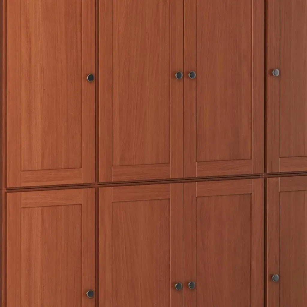 72" Coffee Solid Wood 8 Two Drawer Pantry Or Storage Closet Homeroots Kitchen & Dining