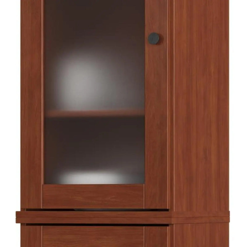 72" Coffee Solid Wood Two Door Pantry Or Storage Closet Homeroots Kitchen & Dining