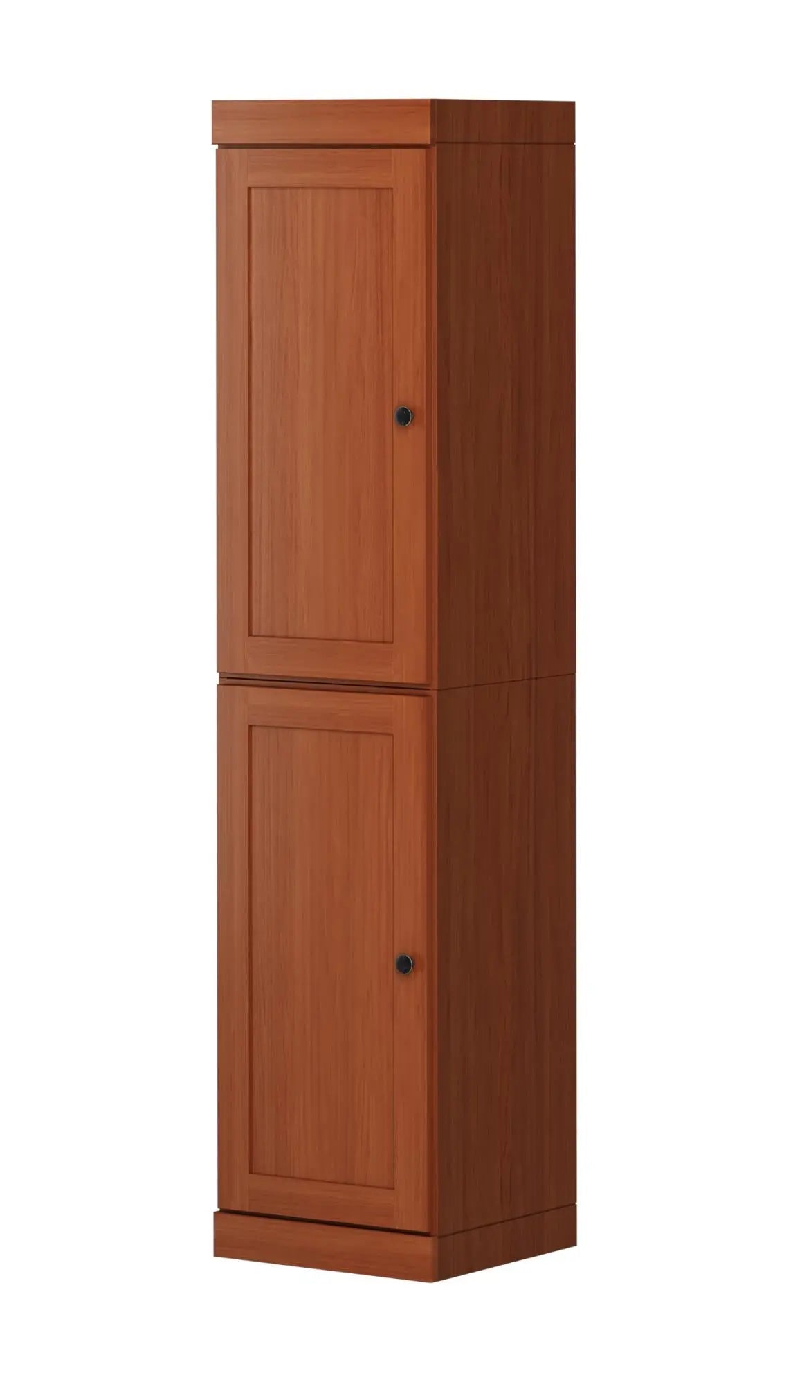 72" Coffee Solid Wood Two Door Pantry Or Storage Closet Homeroots Kitchen & Dining