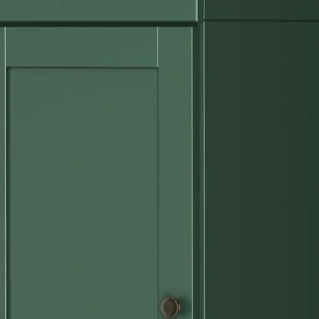 72" Green Solid Wood Two Door Pantry Or Storage Closet Homeroots Kitchen & Dining