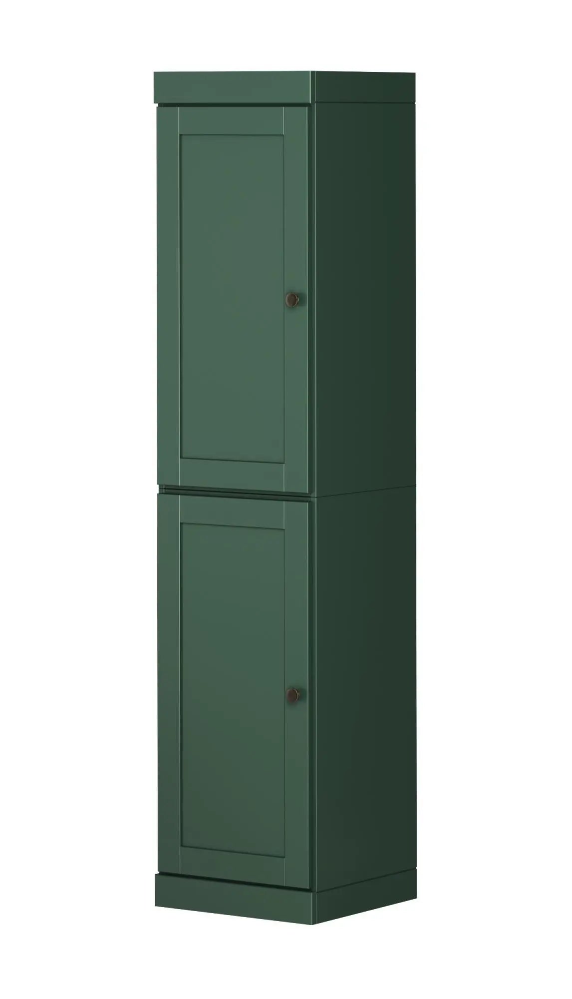 72" Green Solid Wood Two Door Pantry Or Storage Closet Homeroots Kitchen & Dining