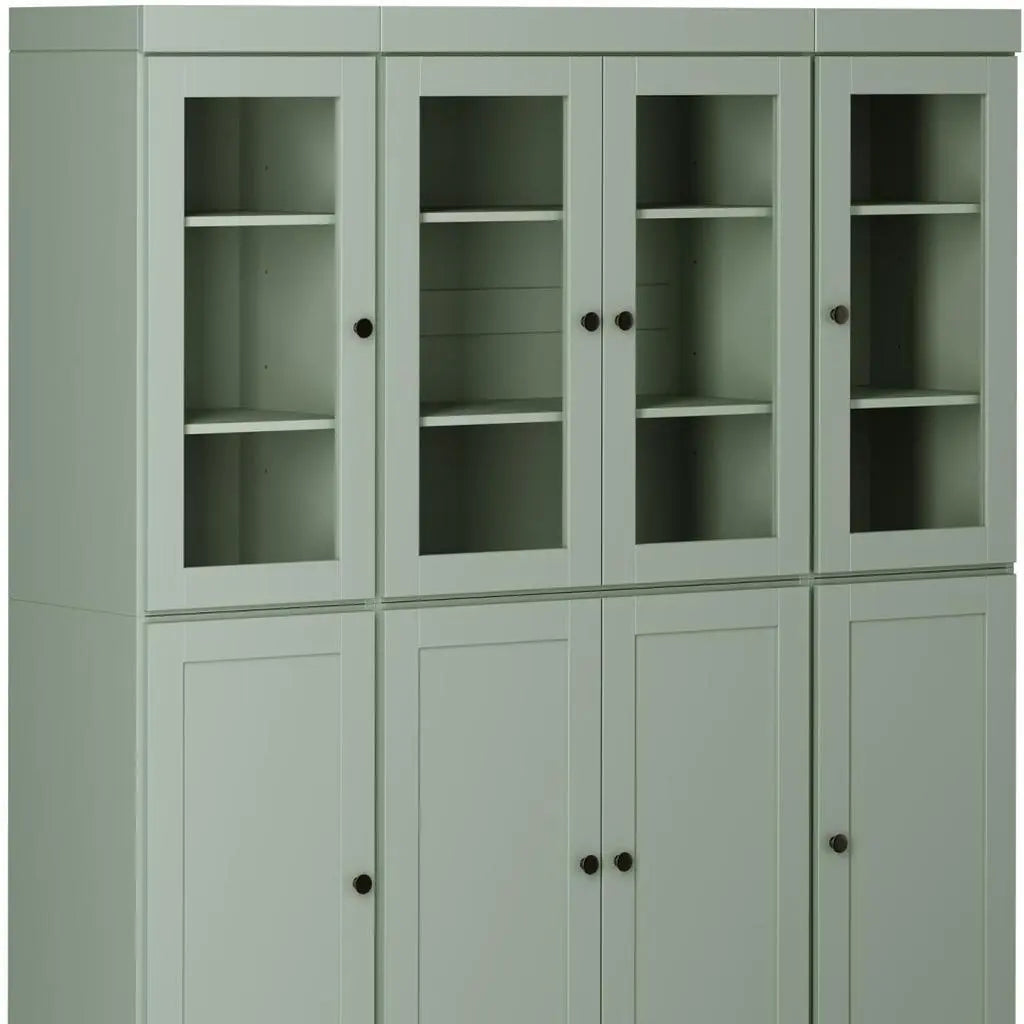 72" Sage Solid Wood 8 Pantry Or Storage Closet Homeroots Kitchen & Dining