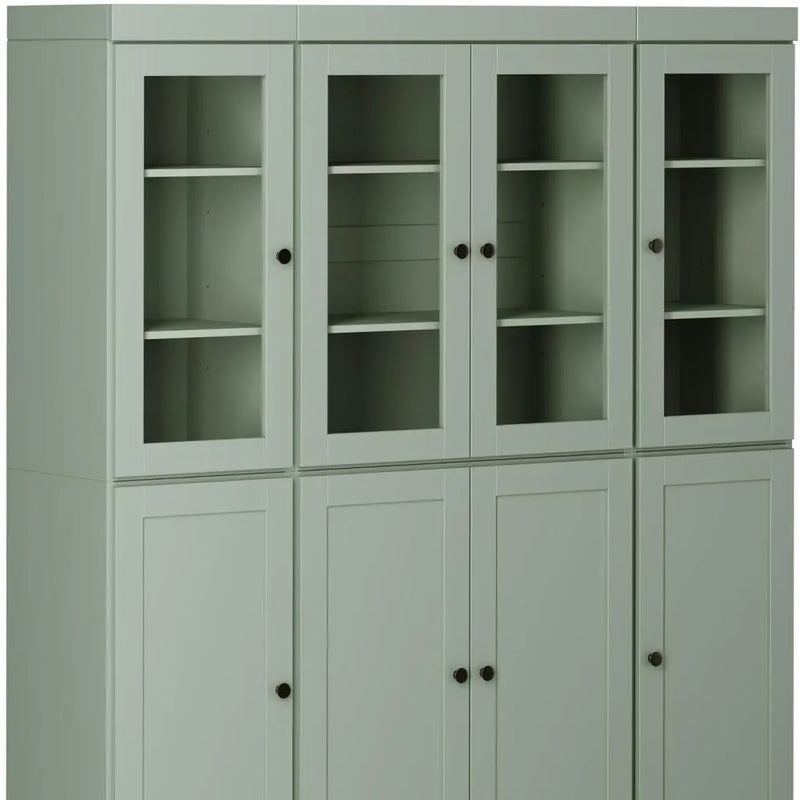 72" Sage Solid Wood 8 Pantry Or Storage Closet Homeroots Kitchen & Dining
