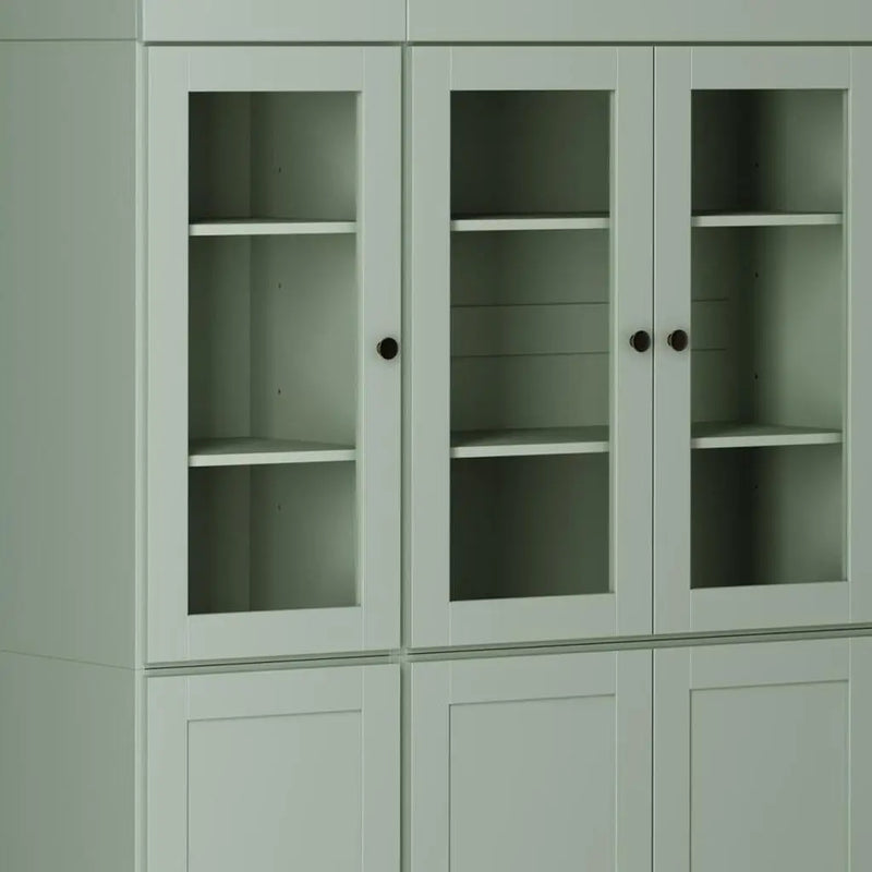 72" Sage Solid Wood 8 Pantry Or Storage Closet Homeroots Kitchen & Dining