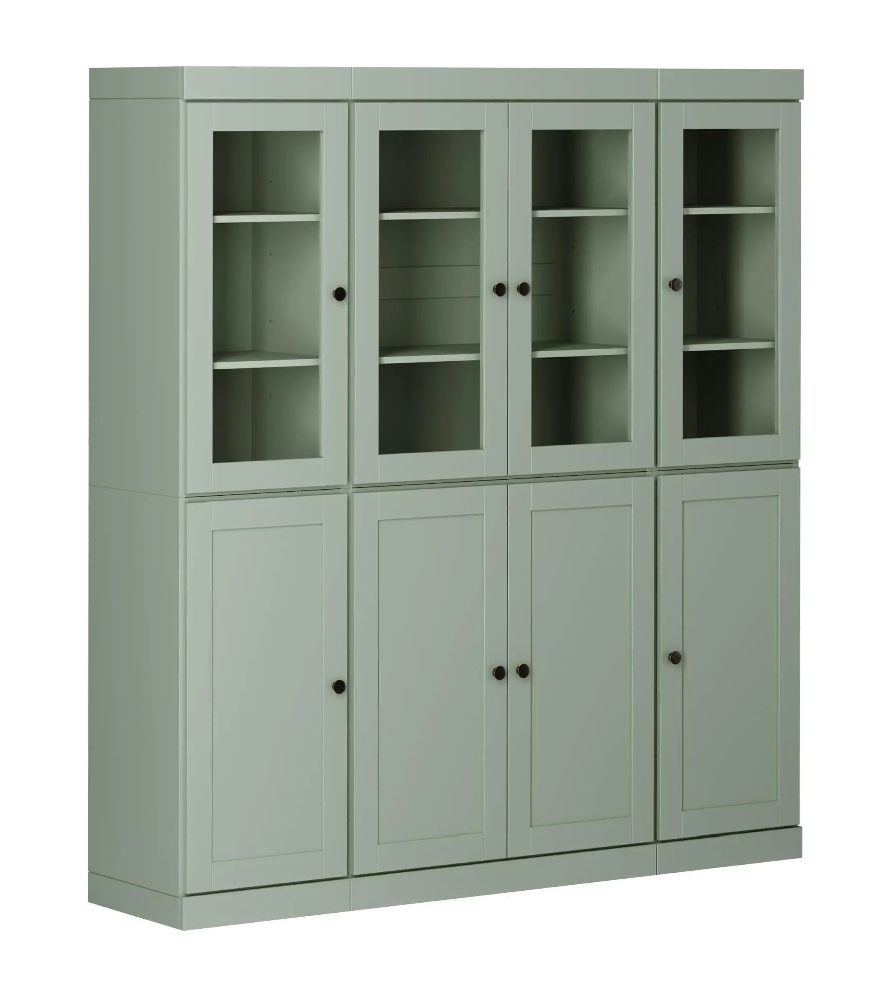 72" Sage Solid Wood 8 Pantry Or Storage Closet Homeroots Kitchen & Dining