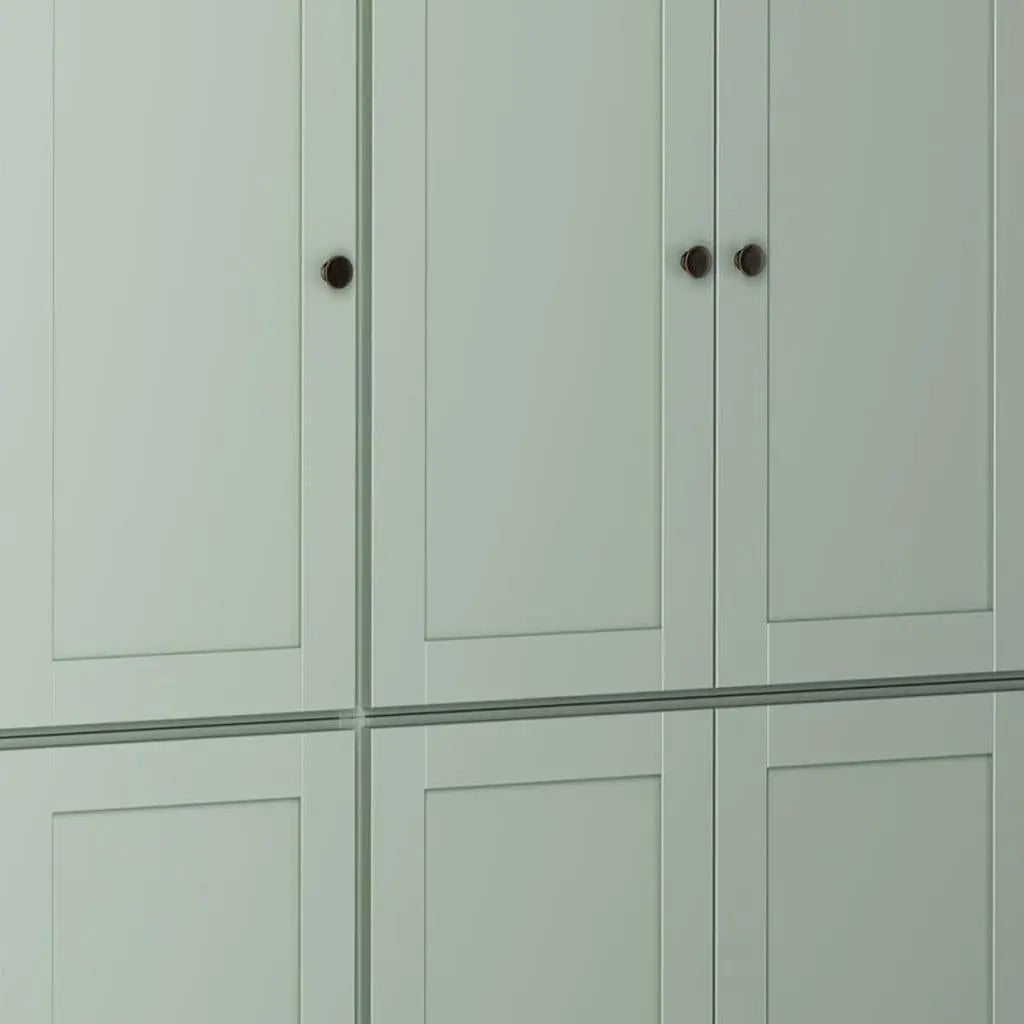 72" Sage Solid Wood 8 Pantry Or Storage Closet Homeroots Kitchen & Dining