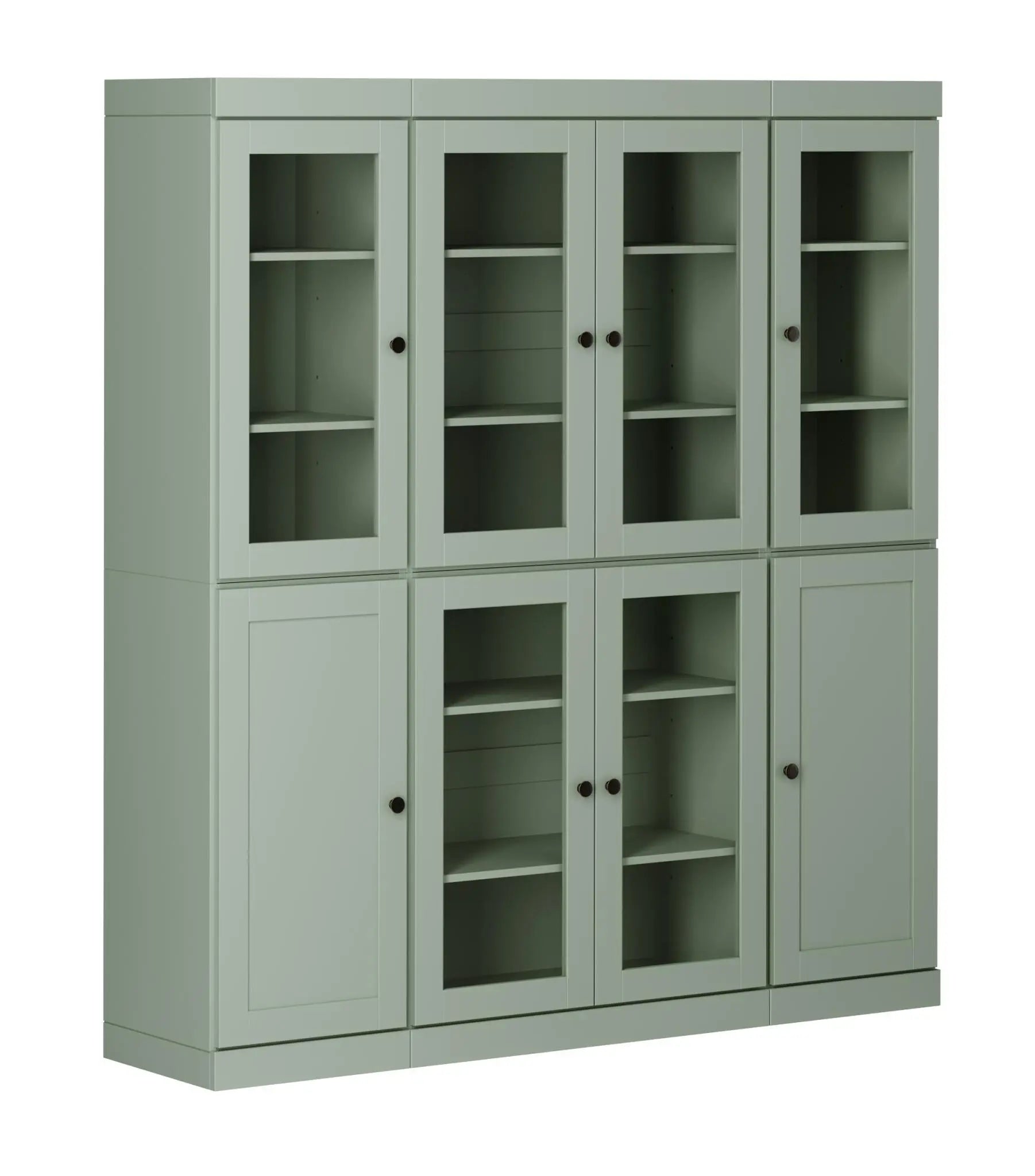 72" Sage Solid Wood 8 Pantry Or Storage Closet Homeroots Kitchen & Dining