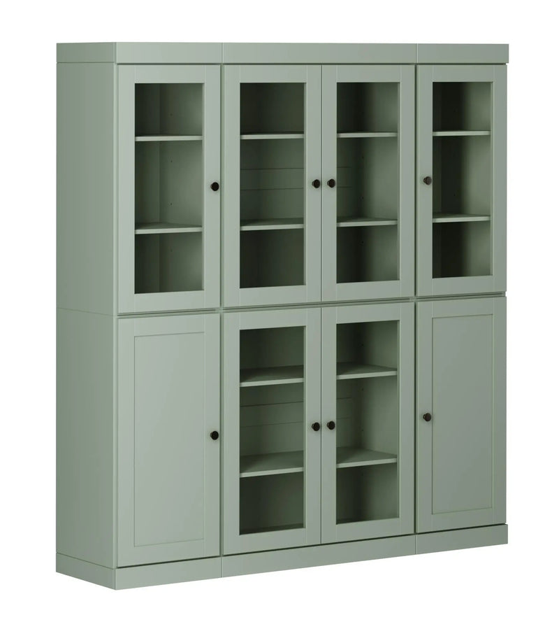 72" Sage Solid Wood 8 Pantry Or Storage Closet Homeroots Kitchen & Dining