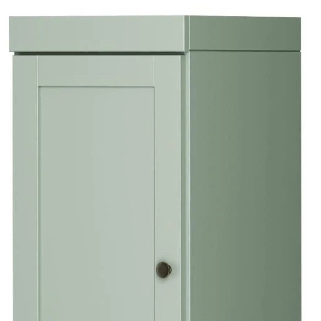 72" Sage Solid Wood Two Door Pantry Or Storage Closet Homeroots Kitchen & Dining