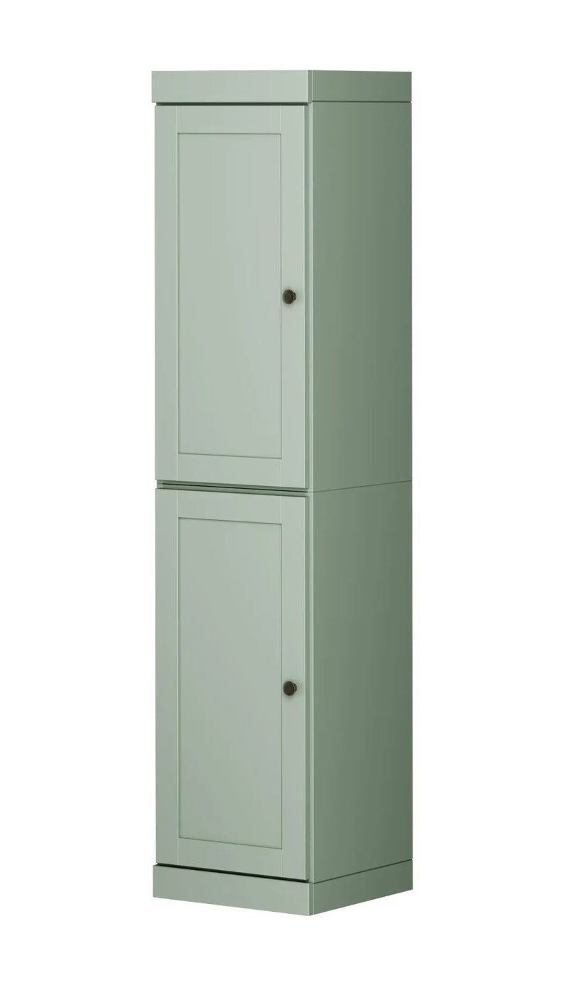 72" Sage Solid Wood Two Door Pantry Or Storage Closet Homeroots Kitchen & Dining