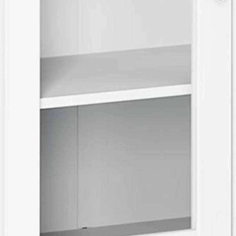72" White Solid Wood Two Door Pantry Or Storage Closet Homeroots Kitchen & Dining