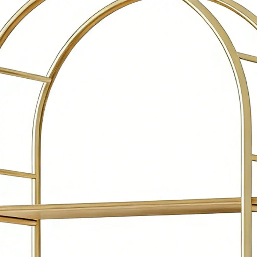 72" White Wood Adjustable Three Tier Etagere Bookcase Homeroots Office