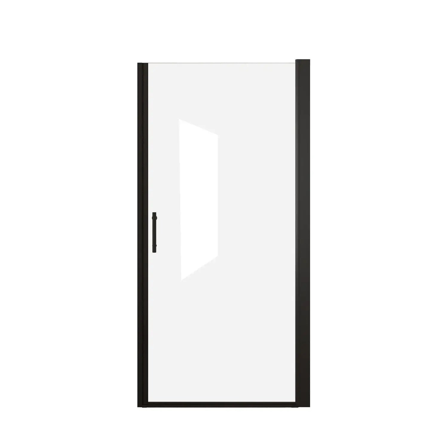 72" X 28" Aluminum and Tempered Glass Shower Door Homeroots Bed & Bath