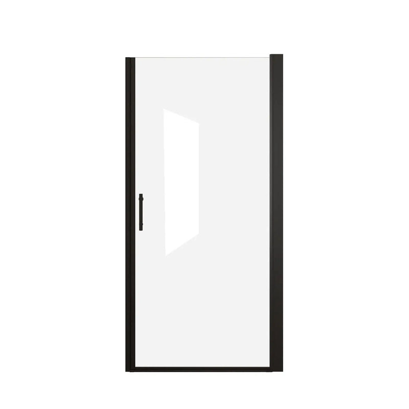 72" X 28" Aluminum and Tempered Glass Shower Door Homeroots Bed & Bath