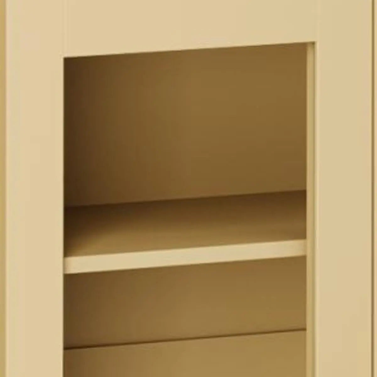 72" Yellow Solid Wood 8 Pantry Or Storage Closet Homeroots Kitchen & Dining