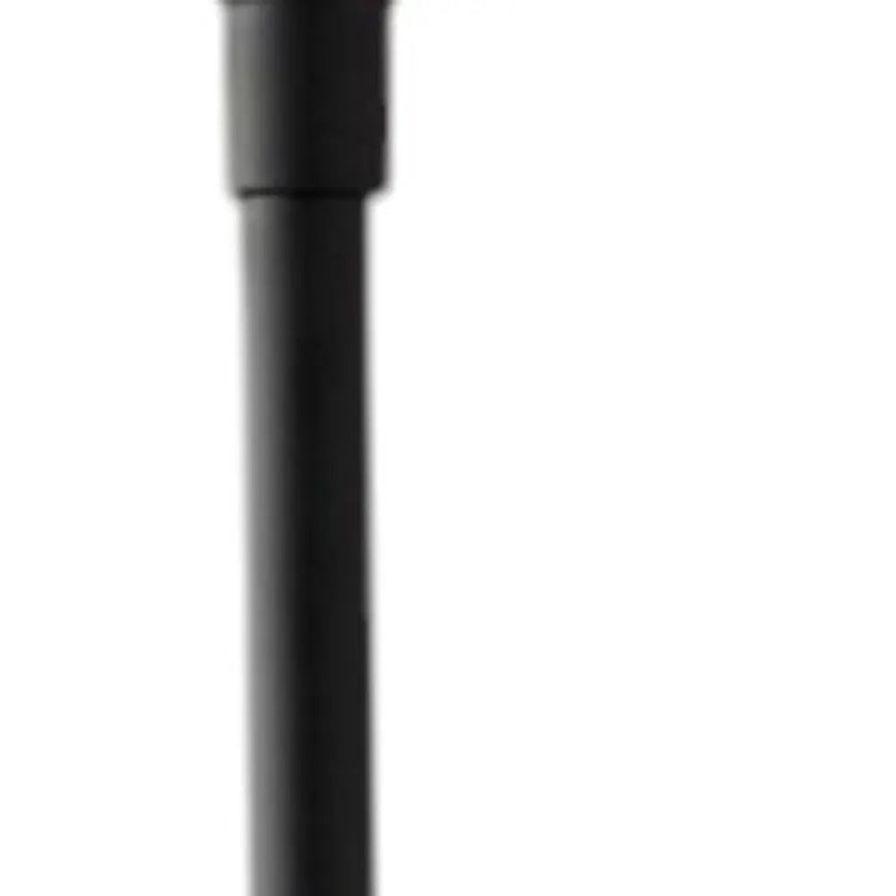 73" Black And White Torchiere Floor Lamp With White Acrylic Cone Shade Homeroots Lighting