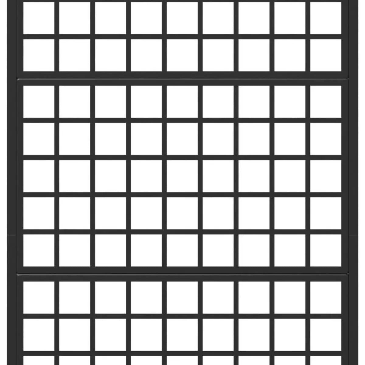 73" X 35" Black Geometric Galvanized Metal Rectangular Planter Box Homeroots Outdoor