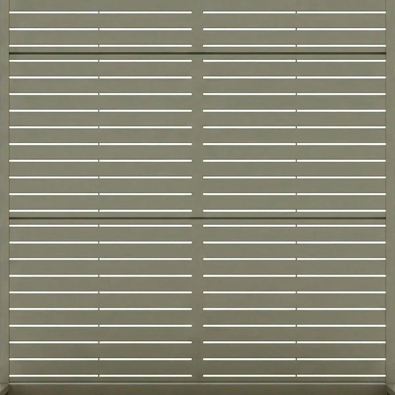 73" X 47" Gray Striped Galvanized Metal Rectangular Planter Box Homeroots Outdoor