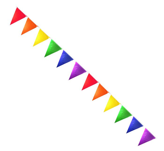Rainbow Solid Pennants Default Title