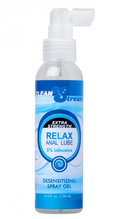Relax Anal Gel Extra Strength Lubricant Desensitizing Spray 4 Oz - GreatEagleInc
