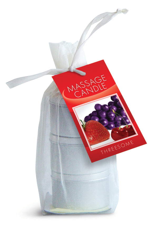 Candle 3 Pack Edible Cherry Grape Strawberry - GreatEagleInc