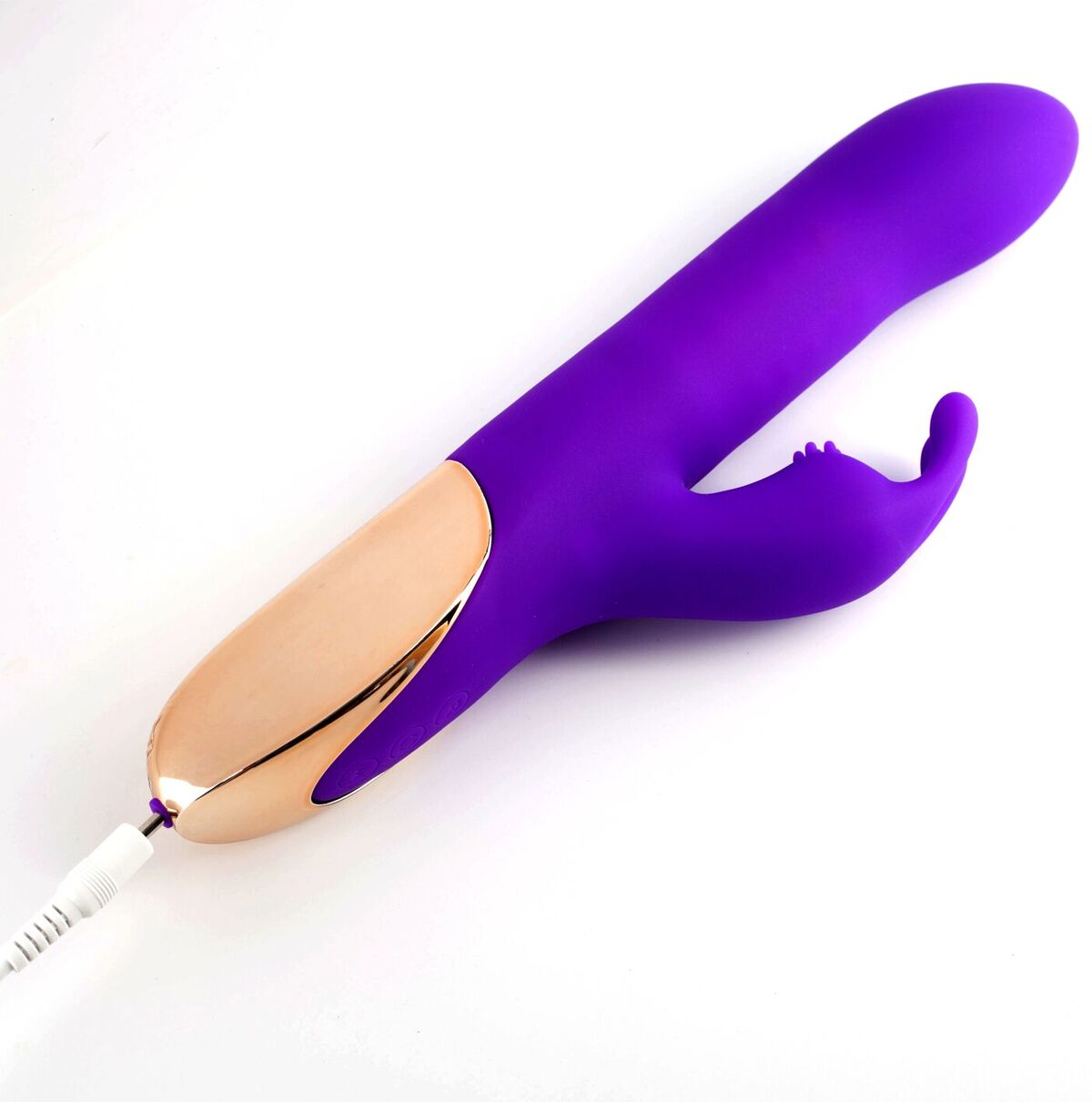 Karlin Supercharged Silicone Rabbit Rechargeable Purple - GreatEagleInc