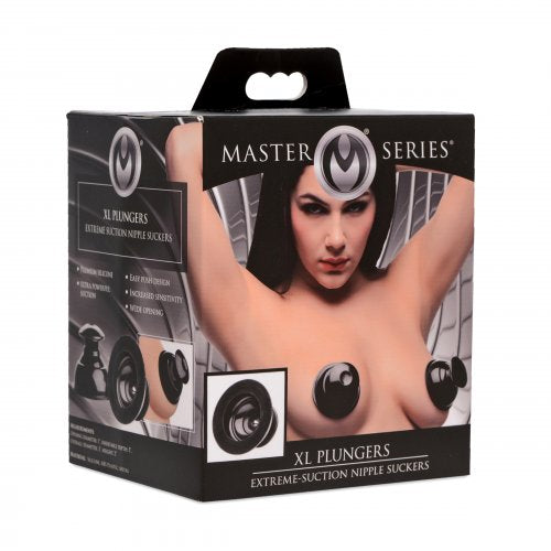 Master Series Xl Plungers Extreme Suction Nipple Suckers - GreatEagleInc