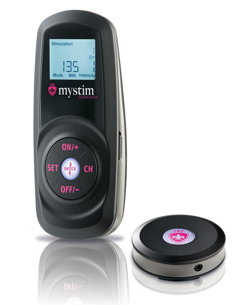 Mystim Cluster Buster Wireless Estim Starter Kit - GreatEagleInc