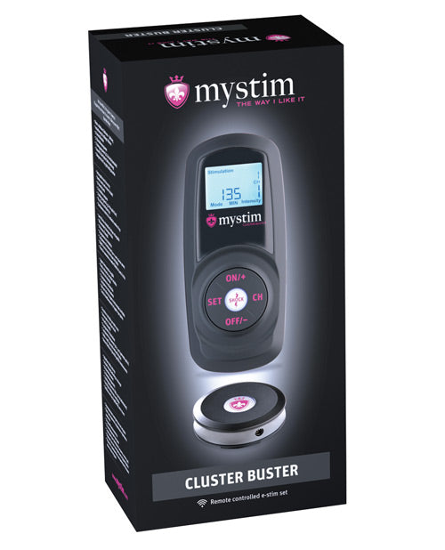 Mystim Cluster Buster Wireless Estim Starter Kit - GreatEagleInc