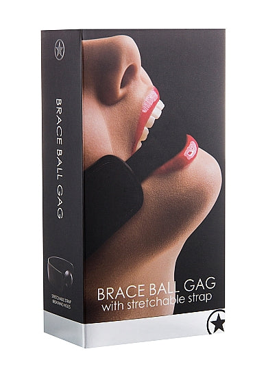Brace Ball Gag Black - GreatEagleInc