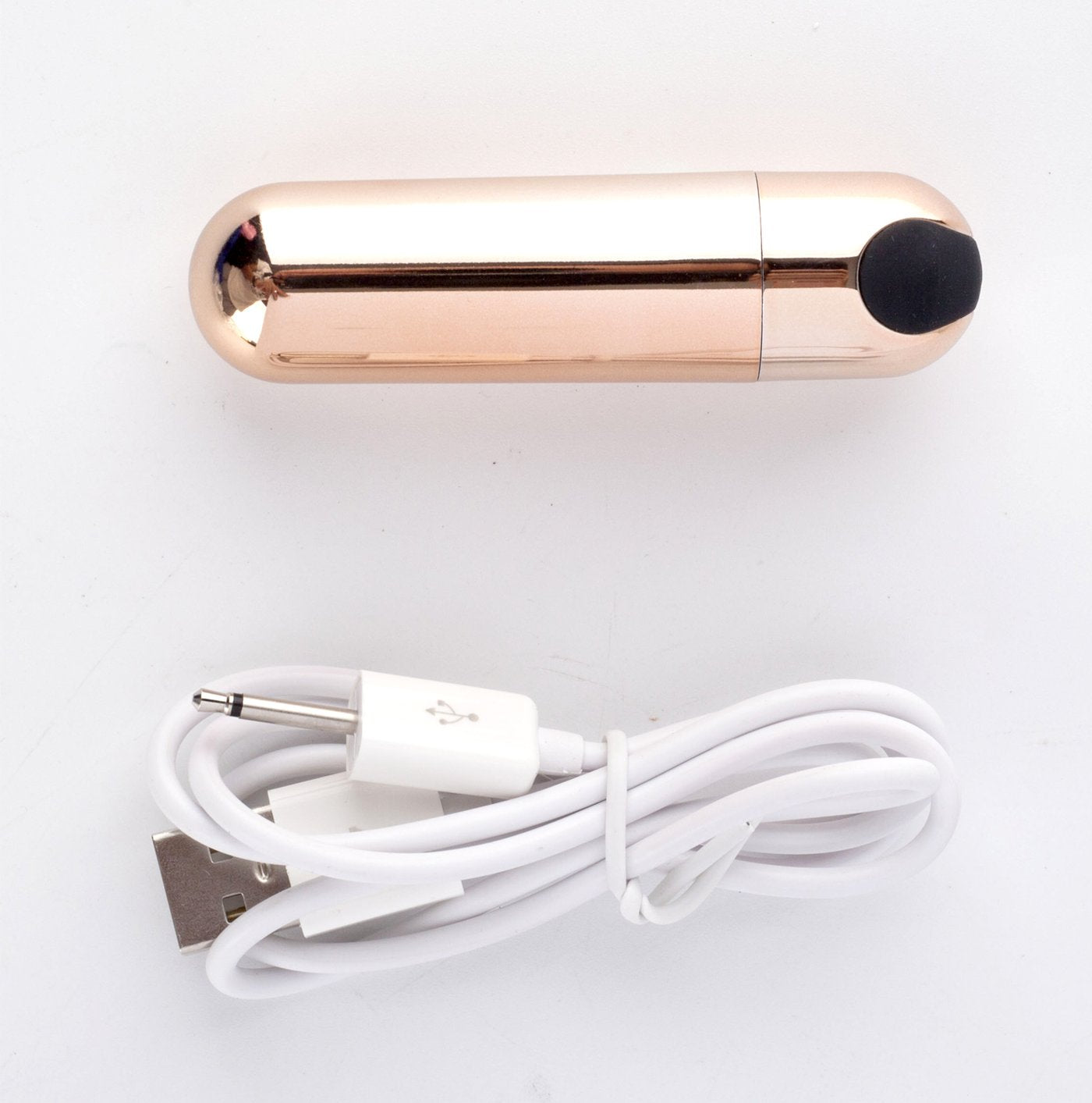 Jessi Rechargeable Mini Bullet Rose Gold - GreatEagleInc