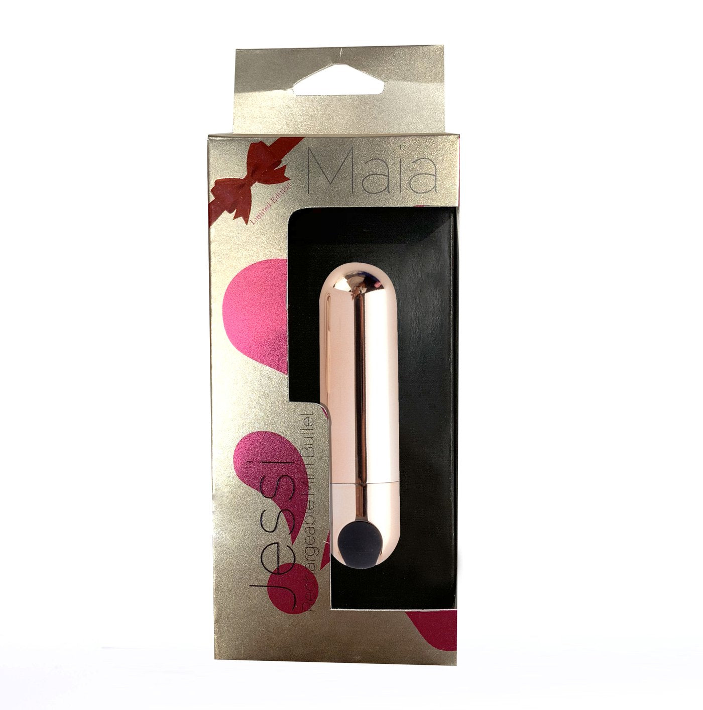 Jessi Rechargeable Mini Bullet Rose Gold - GreatEagleInc