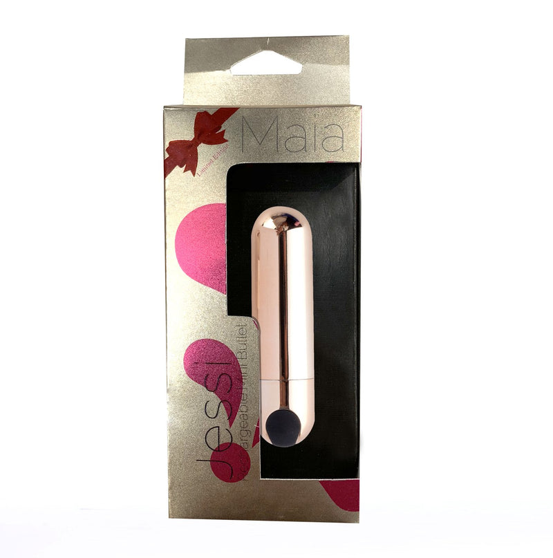Jessi Rechargeable Mini Bullet Rose Gold - GreatEagleInc