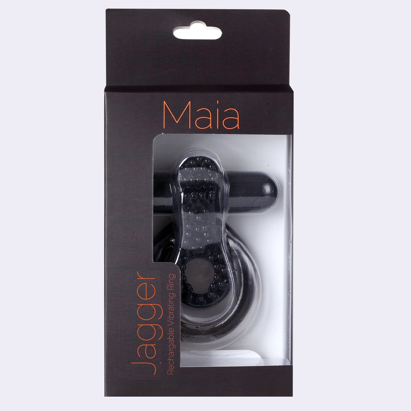 Jagger Rechargeable Vibrating Cock Ring Black Sleeve (out Mid March)