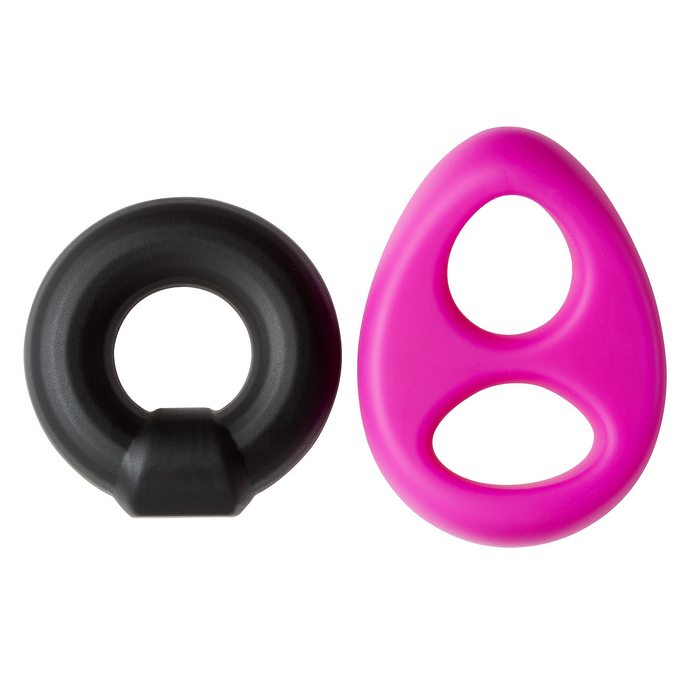 Pro Sensual Silicone Tear Drop Ring & Donut Sling 2 Pack - GreatEagleInc