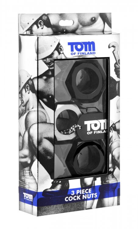 Tom Of Finland 3 Piece Cock Nuts - GreatEagleInc