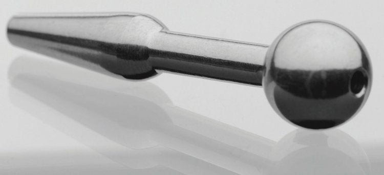 Master Series Chasm Stainless Steel Urethral Cum-thru Insert - Adult Products