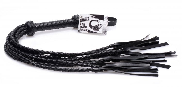 Strict 8 Tail Braided Flogger - GreatEagleInc