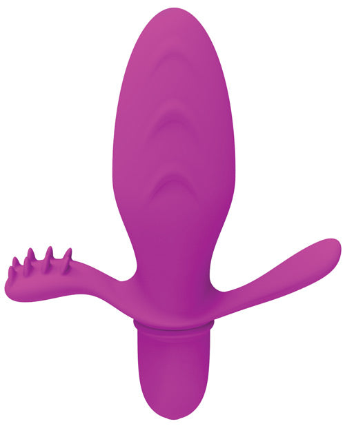 Pretty Love Fitch Anal Vibrator Fuschia - GreatEagleInc